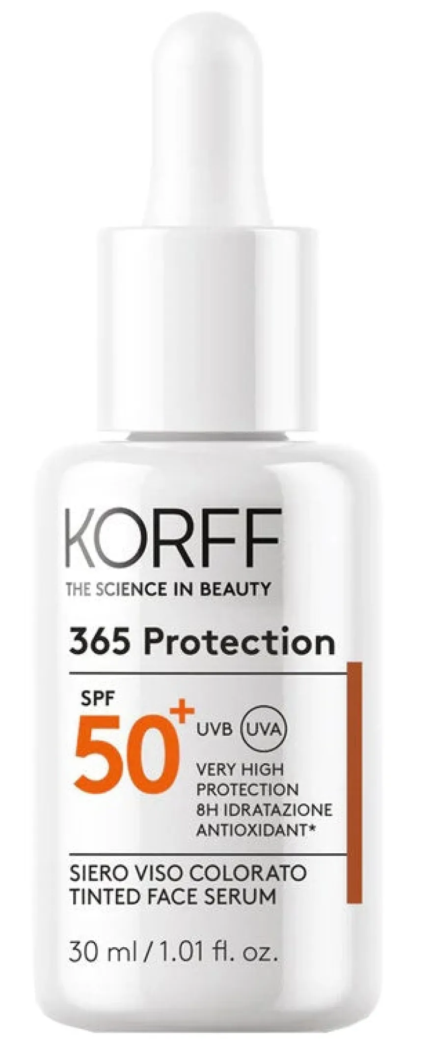 Korff 365 Protection Siero Viso Colorato 30ml SPF50+