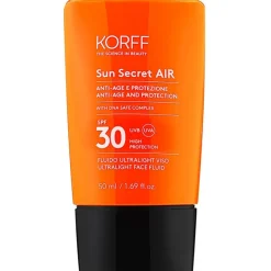 Korff Sun Secret Air Fluido Viso 50ml SPF30