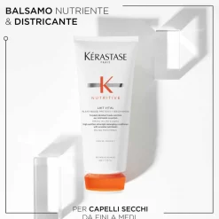 Kérastase Paris Balsamo Fondant Lait Vital districante con nutrienti essenziali 200ml