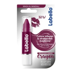Labello Crayon Lipstick Black Cherry Matitone Labbra Idratante 1 Pezzo