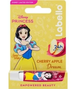 Labello Disney Princess Limited Edition Biancaneve Balsamo Labbra Colorato Burrocacao Aroma Ciliegia 4.8g