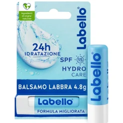 Labello Hydro Care Spf15 Burrocacao Labbra Idratante E Protettivo Con Aloe Vera E 4,8g