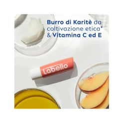 Labello Peach Shine Burrocacao Labbra Colorato E Idratante All'aroma Di Pesca 4,8g