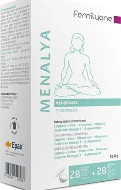 Laboratoires Bailleul Menalya Menopausa 28 Capsule Rigide + 28 Capsule Molli