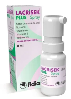 Lacrisek Plus Spray Soluzione Oftalmica 8ml