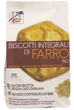 La Finestra Sul Cielo Biscotti Integrali Farina Di Farro 400g