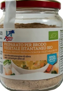 La Finestra Sul Cielo Brodo Vegetale Instantaned Senza Lievito Bio Con Olio Extravergine Di Oliva 200g