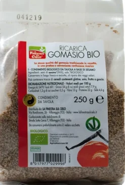 La Finestra Sul Cielo Ricarica Gomasio Bio 250g