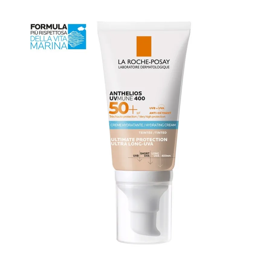 La Roche-Posay Anthelios Uvmune 400 Crema Idratante Colorata SPF50+ 50ml