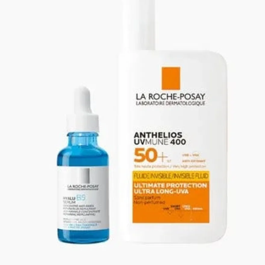 La Roche-Posay Anthelios Uvmune Fluido 50 ml + Hyalu b5 10 ml