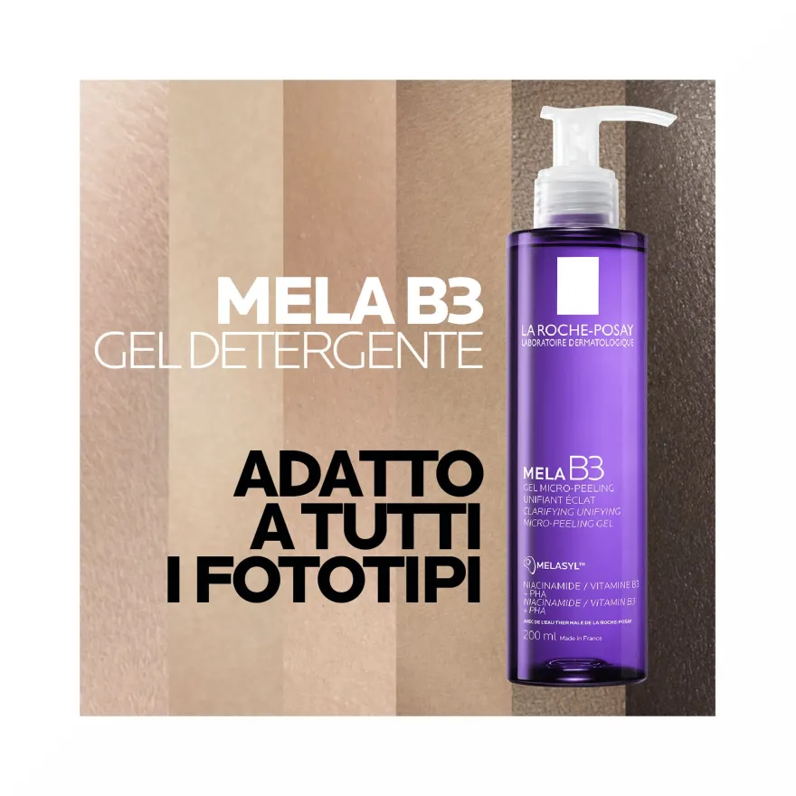La Roche-Posay Mela B3 Gel Detergente Micro-Peeling Anti-Macchie 200 ml