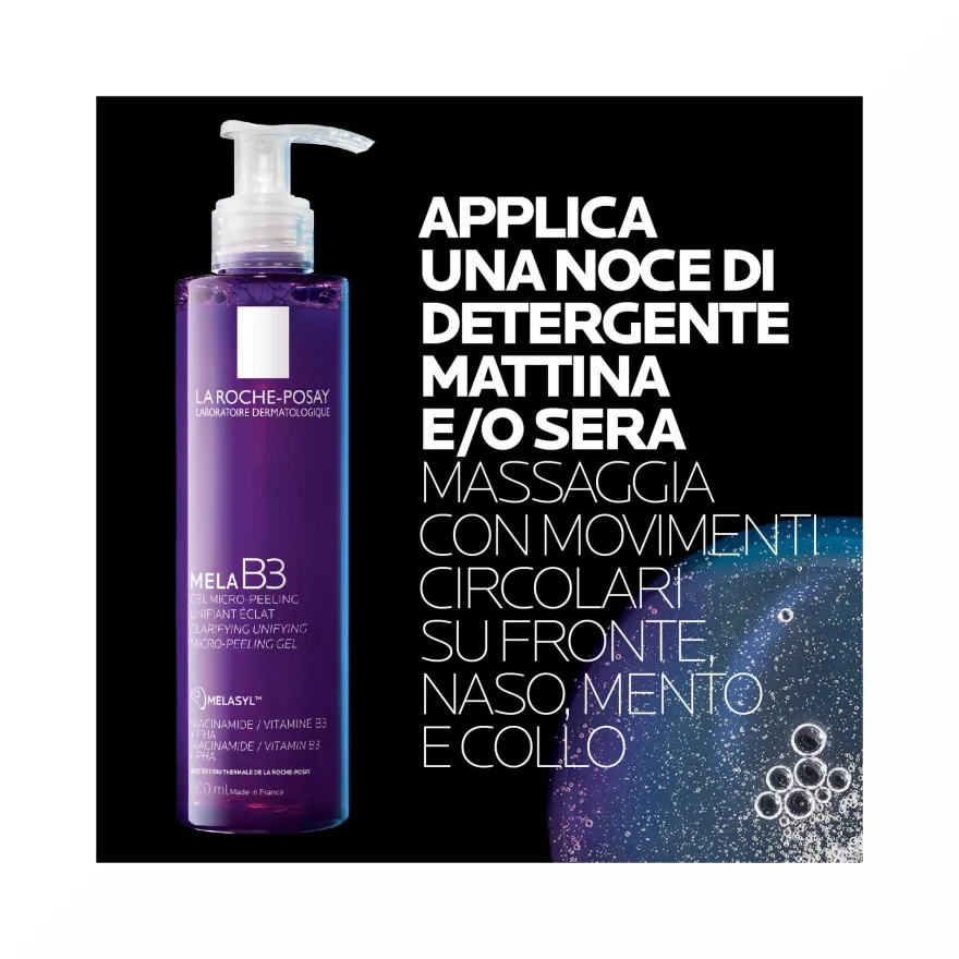 La Roche-Posay Mela B3 Gel Detergente Micro-Peeling Anti-Macchie 200 ml