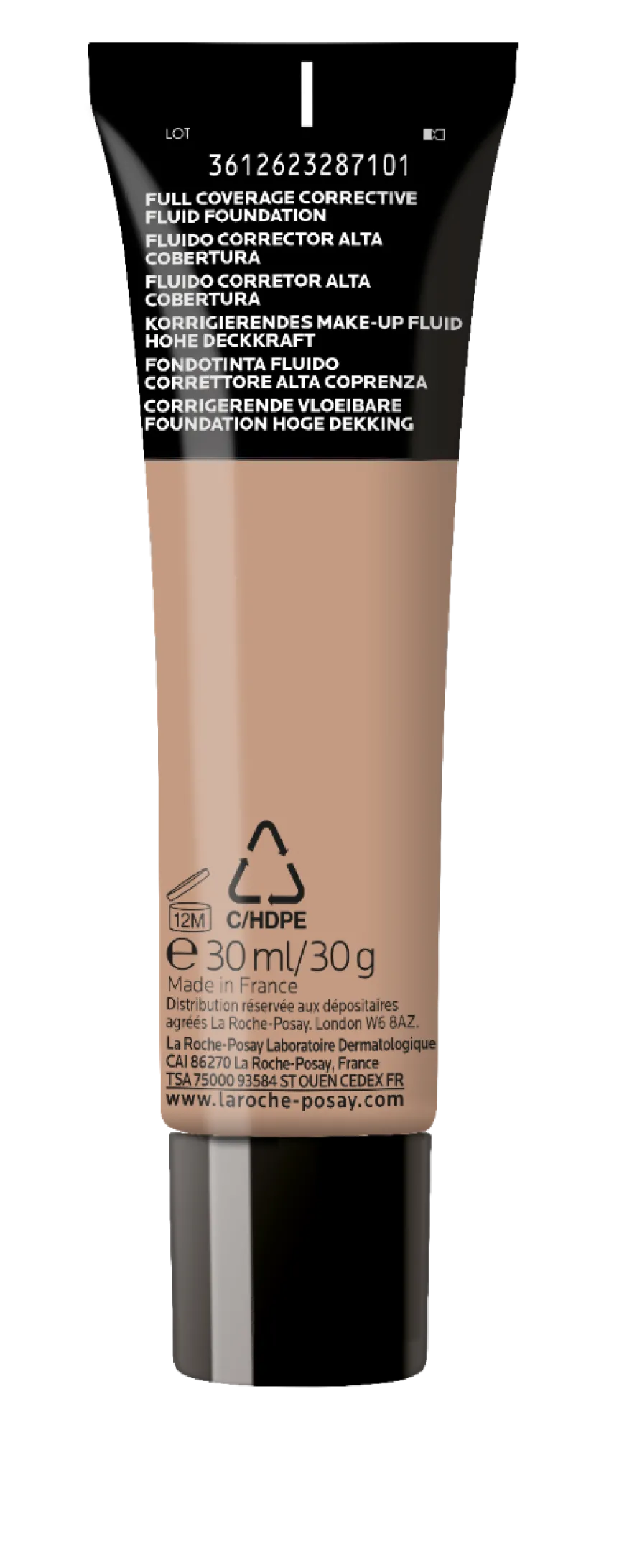 La Roche-Posay Toleriane Fondotinta Fluido Correttivo N.13 30ml SPF25