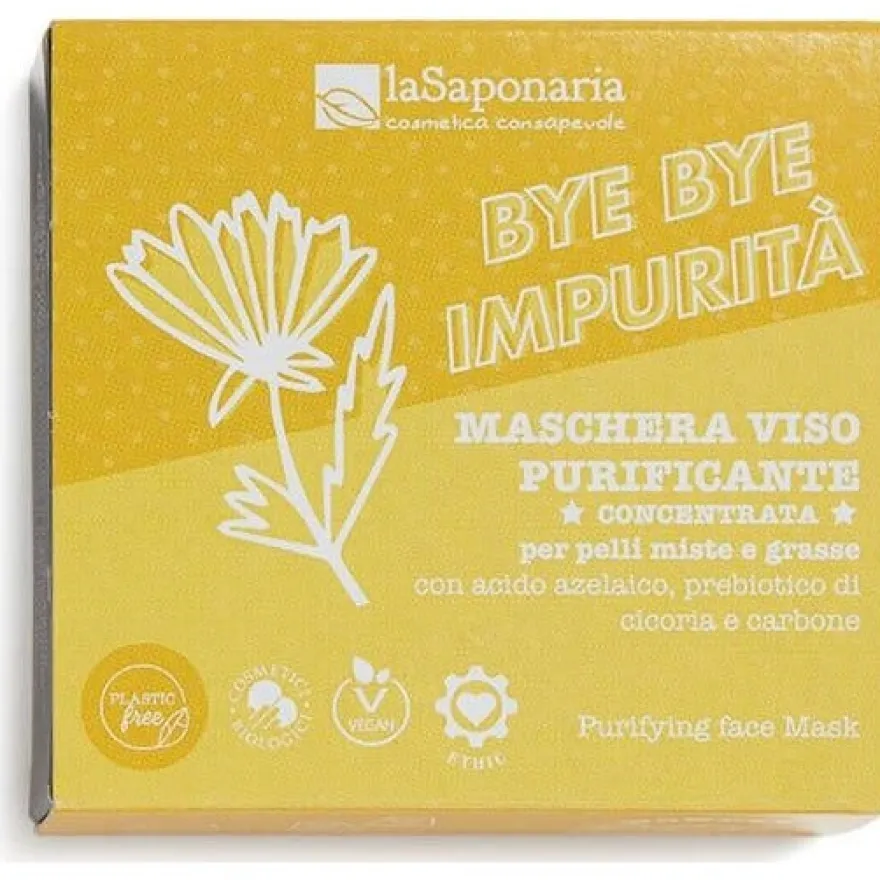 La Saponaria Wonder Pop Bye Bye Impurità Maschera Viso Purificante 35ml