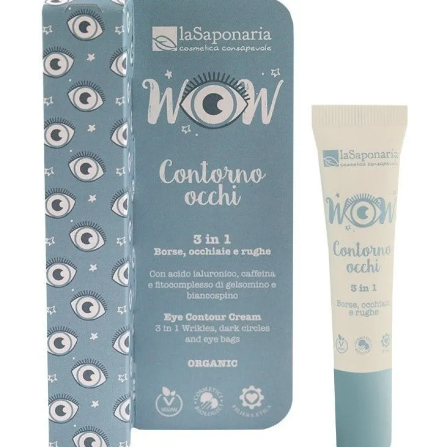 La Saponaria Wow Crema Contorno Occhi 3In1 15ml