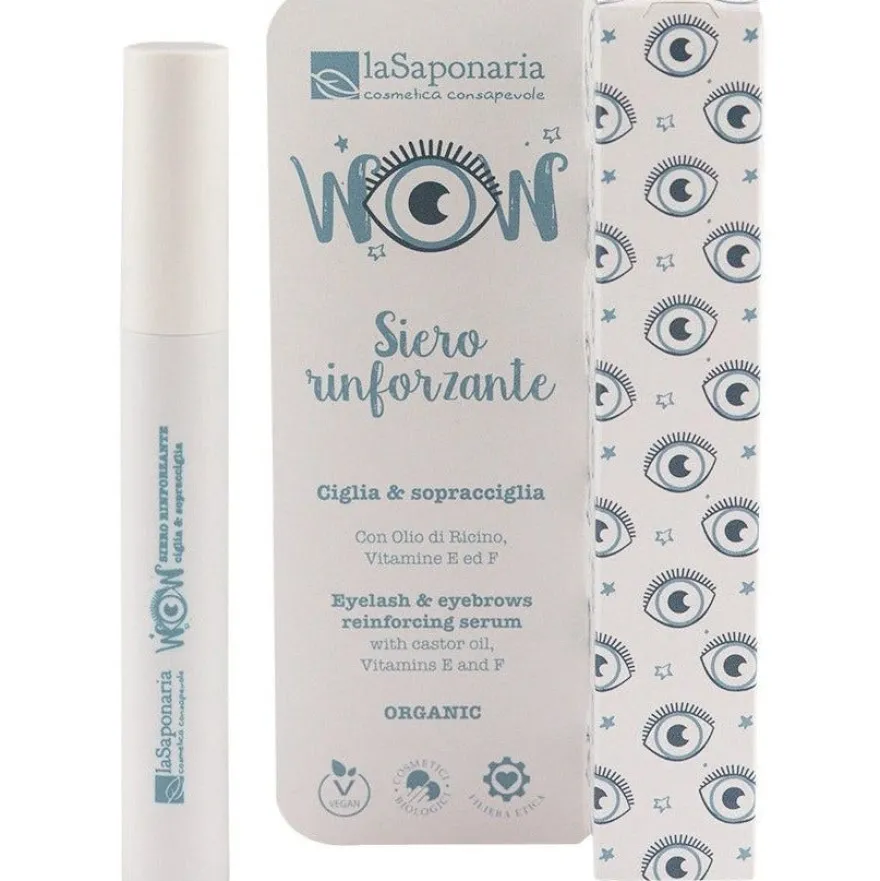 La Saponaria Wow Siero Rinforzante Ciglia/Sopracciglia 10ml