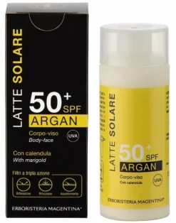 Latte Solare Argan Corpo Viso 125ml SPF50+