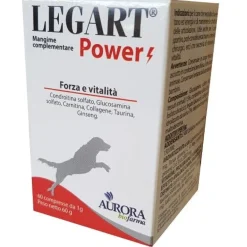 Legart Power Mangime Complementare Forza/Vitalità Cani 60 Compresse