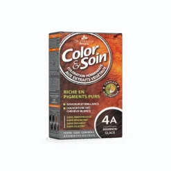Les 3 Chenes Color & Soin Kit Tinta Capelli 4A Castano Freddo