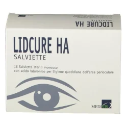 Lidcure Ha Salviettina Detergente Emolliente Lenitiva 16 Bustine