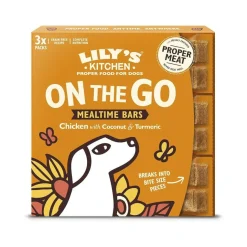 Lily's Kitchen Chicken On the Go Bars Adult Dog 3x40g