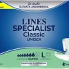 Lines Special Classic Pannoloni Mutandina Unisex Super Taglia L 30 Pezzi
