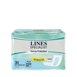Lines Specialist Derma Protection Pannoloni Rettangolari Unisex Plus 30 Pezzi