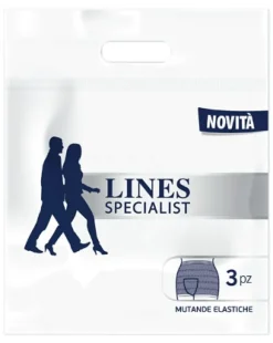 Lines Specialist Mutande Elastiche 3 Pezzi