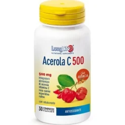 Longlife Acerola C500 Arancia 30 Compresse