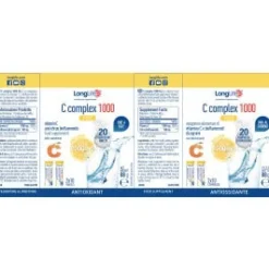 Longlife C Complex 1000 Fizz Limone 10 Compresse Effervescenti