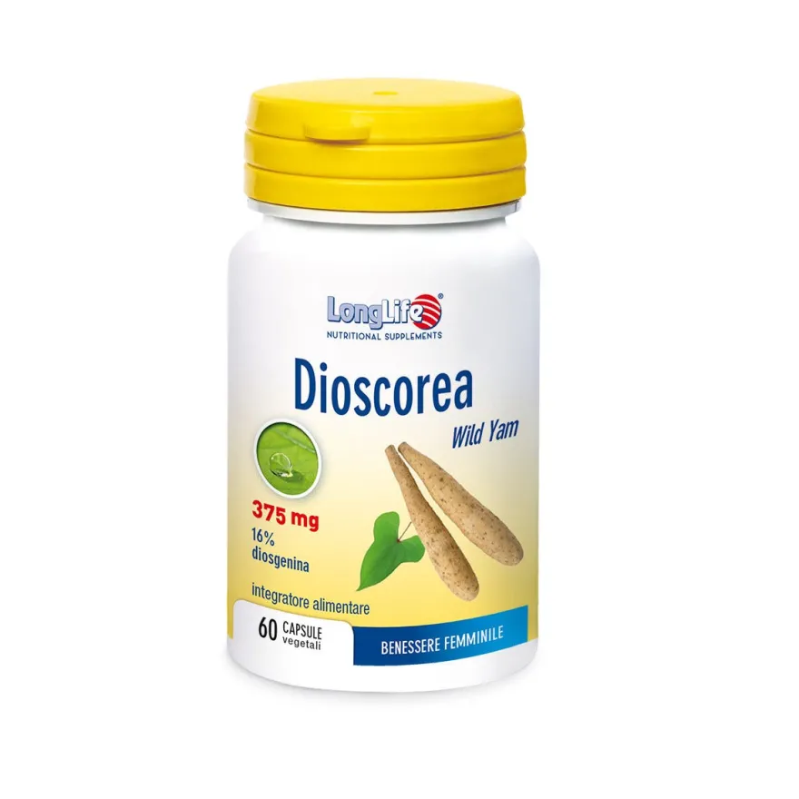 Longlife Dioscorea 375mg 60 Capsule