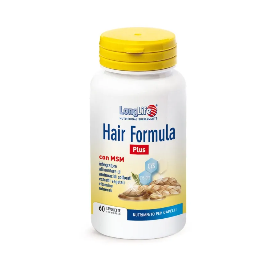 Longlife Hair Formula Plus 60 Tavolette