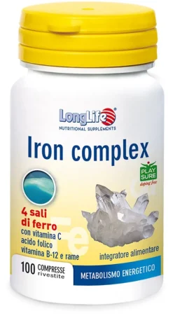 Longlife Iron Complex 100 Compresse