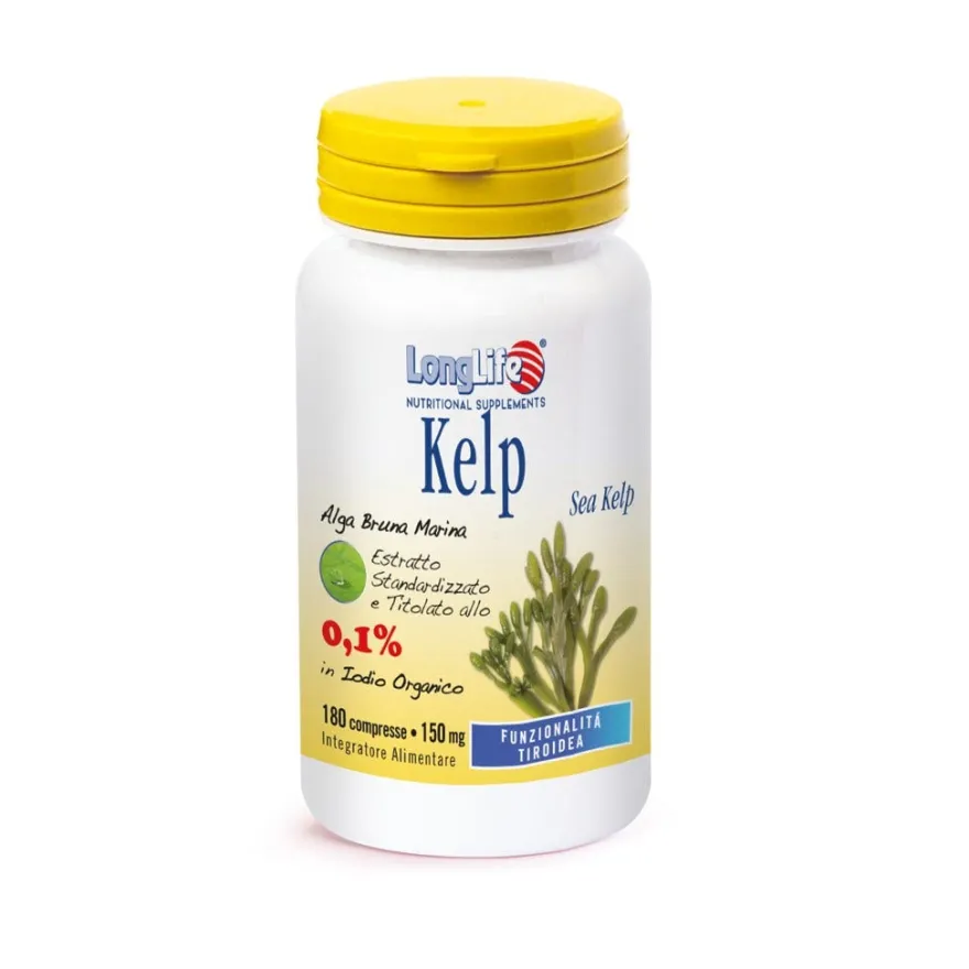 Longlife Kelp Alga Bruna 180 Compresse