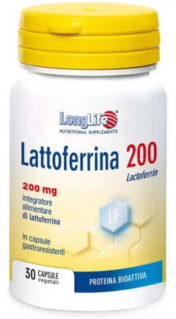 Longlife Lattoferrina 200 30 Capsule