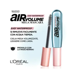 L'Oréal Paris Air Mega Volume Mascara Waterproof Nero 7,9ml