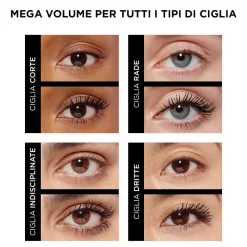 L'Oréal Paris Air Volume Mega Mascara Volumizzante Nero 1 Pezzo