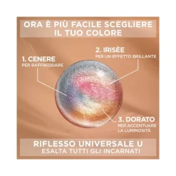 L'Oréal Paris Kit Excellence Universal Nude Colorazione Permanente 6U Biondo Scuro Universale