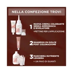 L'Oréal Paris Kit Excellence Universal Nude Colorazione Permanente 1U Nero Universale