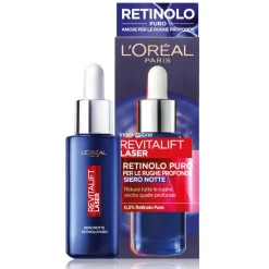 L'Oréal Paris Revitalife Siero Notte Antirughe Retinolo Puro 30ml