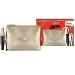 L'Oreal Paris L'Atelier Kit Mascara Lashes Balm Nero + Matita Nera Mini Size