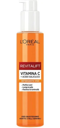 L'Oreal Paris Revitalift Detergente Viso Vitamina C + Acido Salicilico 150ml