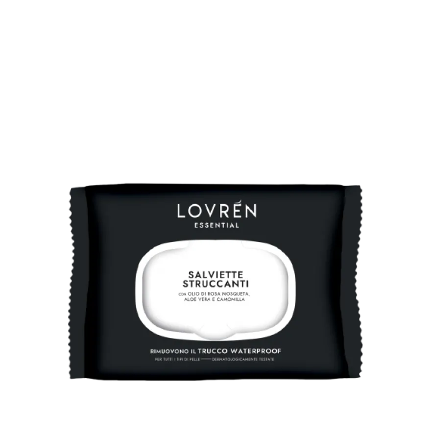 Lovren Salviette Struccanti Waterproof 20 Pezzi