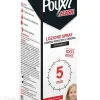 Lozione Spray Contro Pidocchi e Lendini Pouxit Flash Trattamento con Pettine Incluso 150 ml