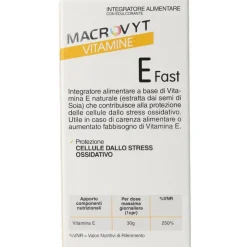 Macrovyt Vitamina E Fast 40 Compresse