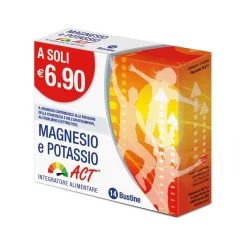 Magnesio Potassio Act 14 Bustine 5g