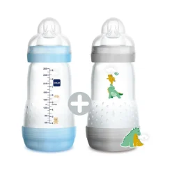 Mam Biberon Easy Start 260ml Maschio 2 Pezzi