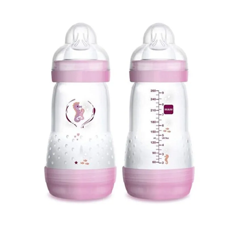 Mam Easy Start Anti-colic Biberon Bimba Doppia Confezione 2x260ml