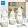 Mam Set Regalo Neonati Neutro 2 Biberon Easy Start 160 ml+1 Biberon Easy StartAnti-Colic 260 ml+1 Succhietto+1 Clip