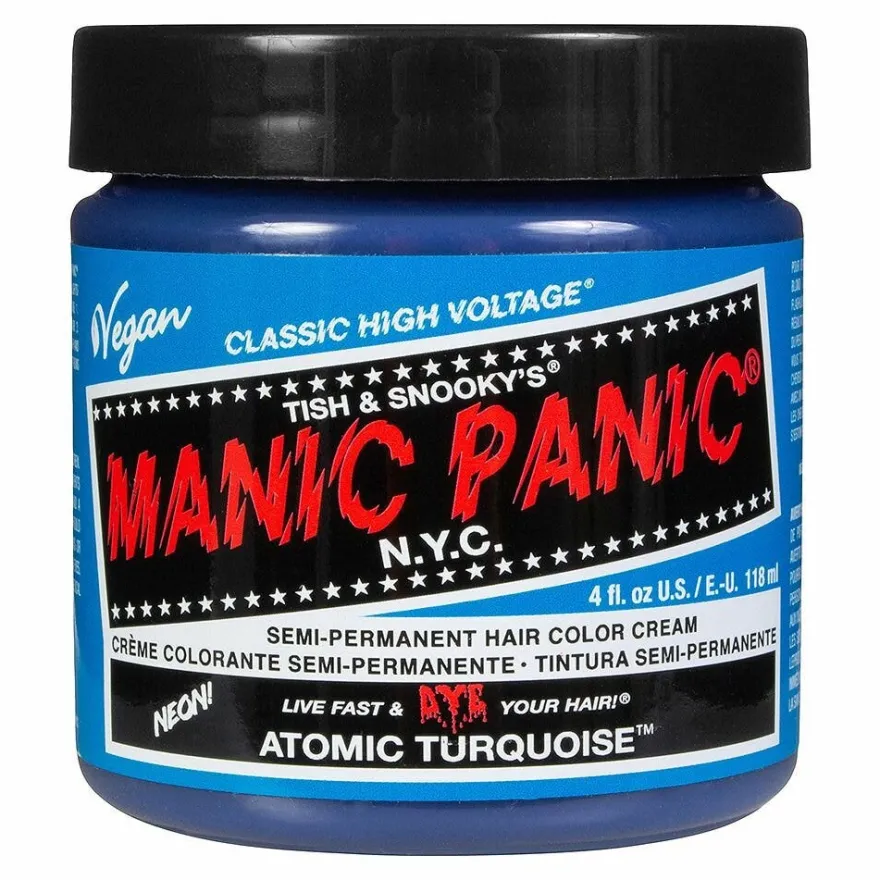 Manic Panic Atomic Turquoise Colorazione Semipermanente Classica Per Capelli 118ml